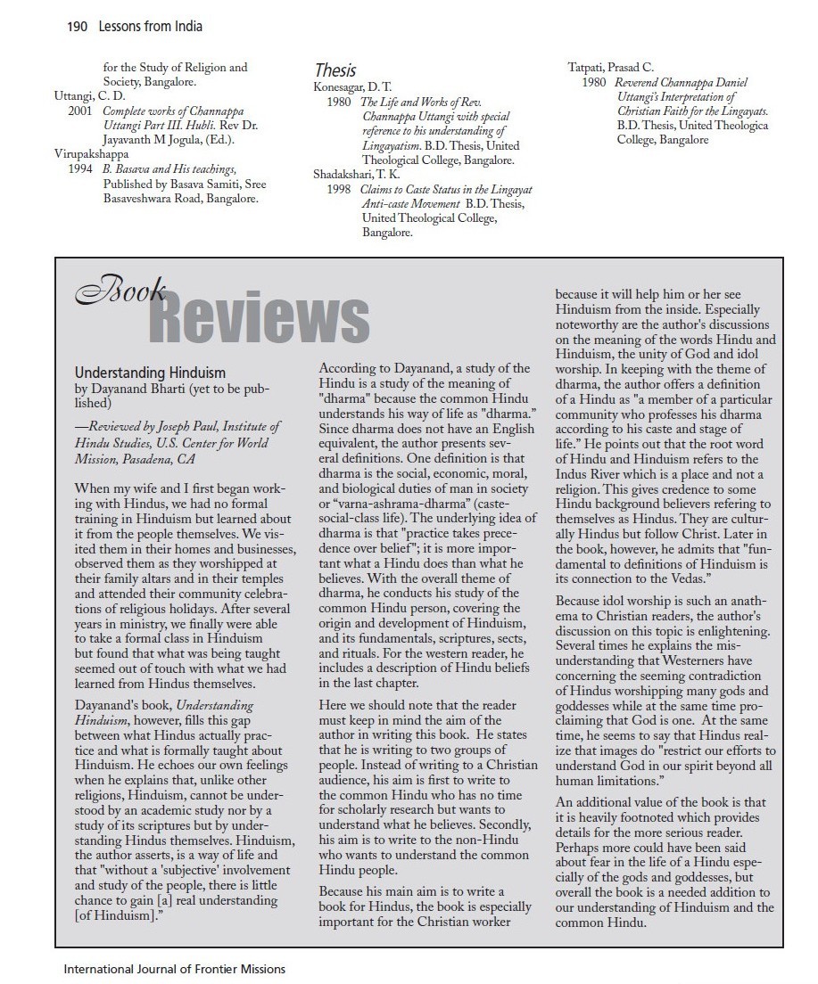 International Journal of Frontier Missions 2011-winter by Brad Beaman
